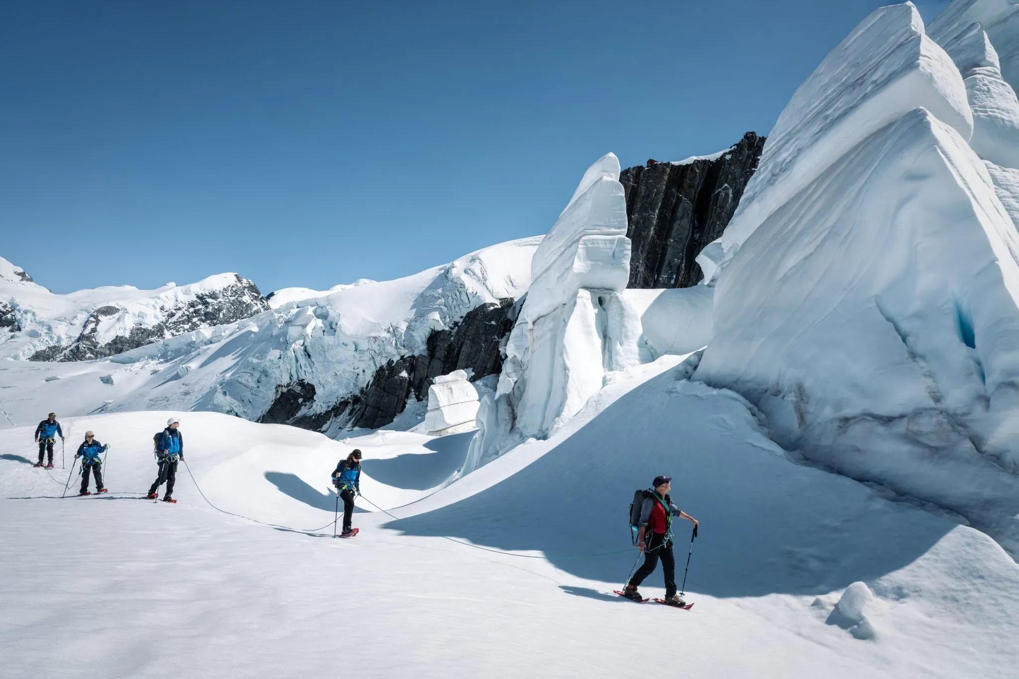 Mount Cook Tasman Glacier Heli Hike Experience (Mt Cook Glacier Guiding / The Helicopter Line)