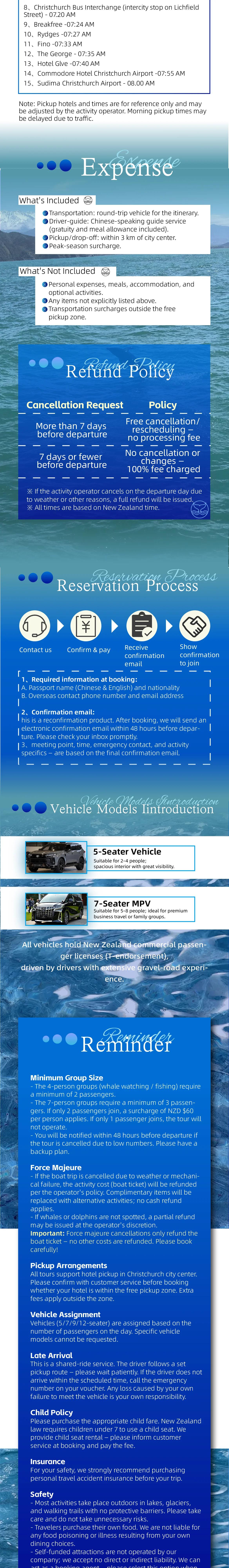 Kaikoura Whale Watching Tour from Christchurch visual detail (2/3)